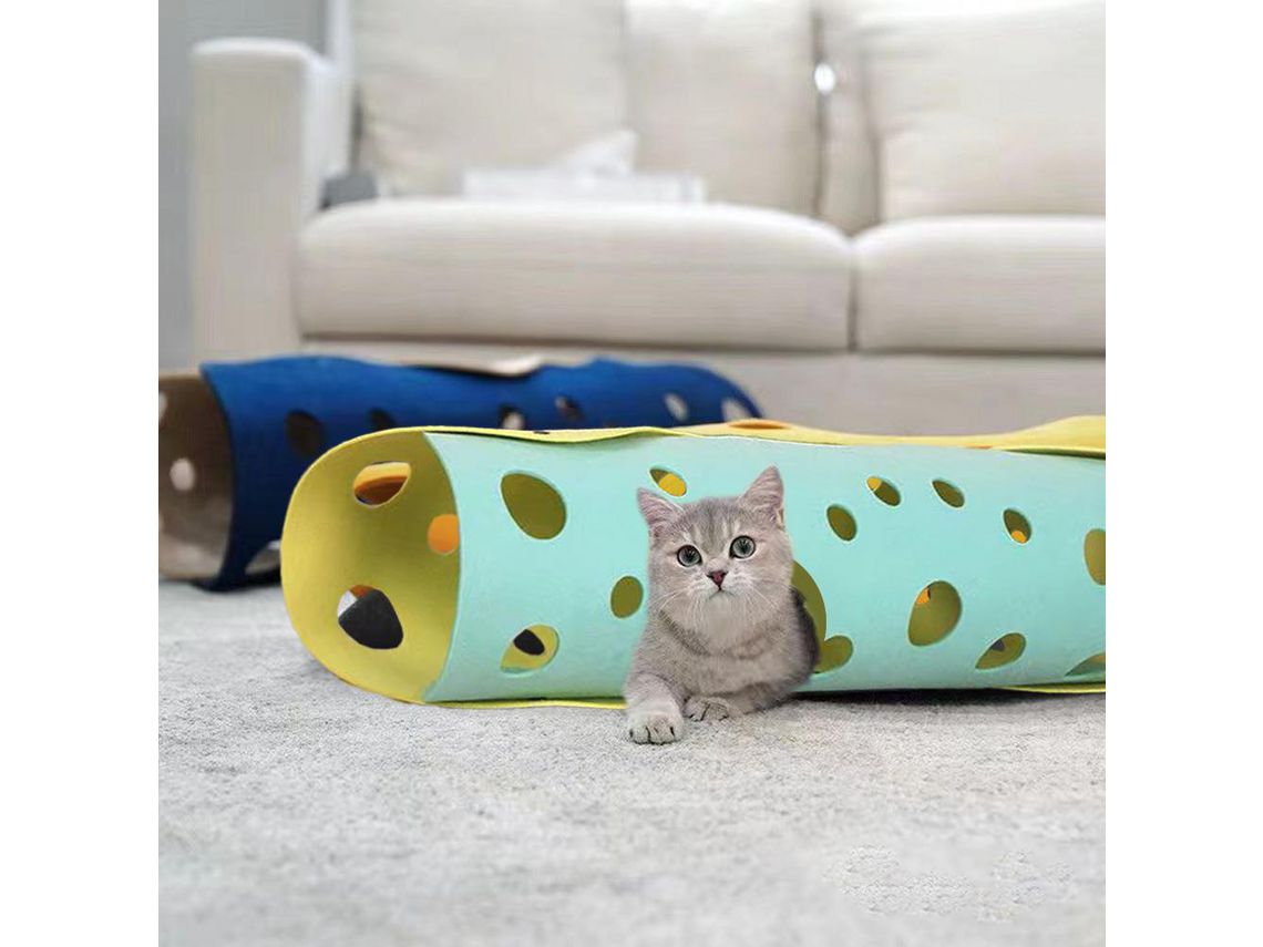 Dobrável gato túneis tubo interativo brinquedos peep buraco cama casa tubo  labirinto barraca de jogo para cães coelho filhote cachorro grandes gatos  furões - AliExpress