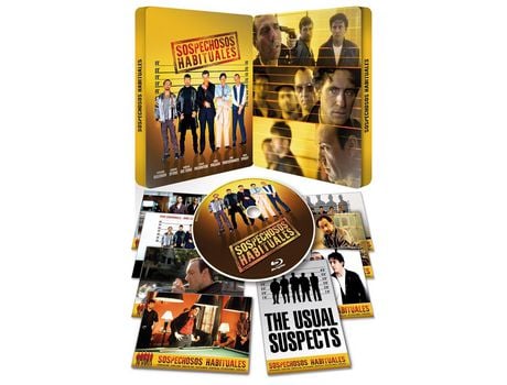 Blu Ray The Usual Suspects 1995 Steelbook; 8 Postcards - Sospechos Habituales