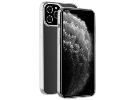 Capa para iPhone 12 Pro Max BEHELLO Pele Sintética Transparente