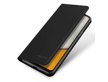 Capa para Samsung Galaxy A34 5G NEVOX Pele Sintética Preto