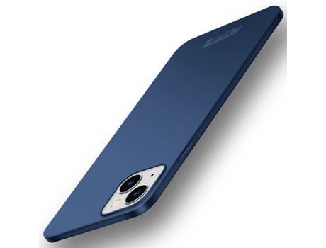 Capa para iPhone 13 Mini/13 PINWUYO Pele Sintética Magnética Azul