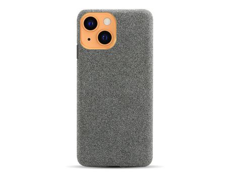 Capa para iPhone 13 KSQ Pele Sintética Cinzento