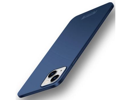 Capa para iPhone 13 PINWUYO Pele Sintética Magnética Azul