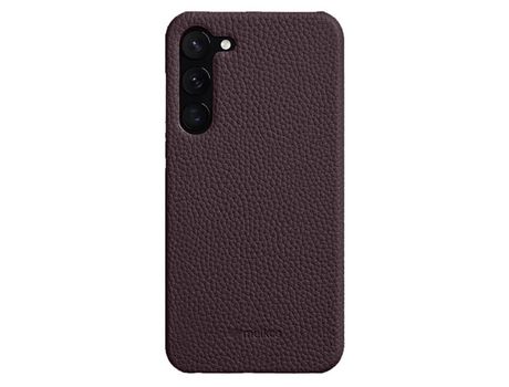 Capa para Samsung Galaxy S23+/S23 MELKCO Pele Sintética Roxo