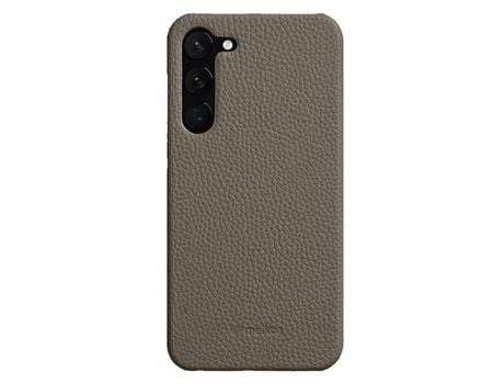 Capa para Samsung Galaxy S22+/S22 5G MELKCO Pele Sintética Cinzento