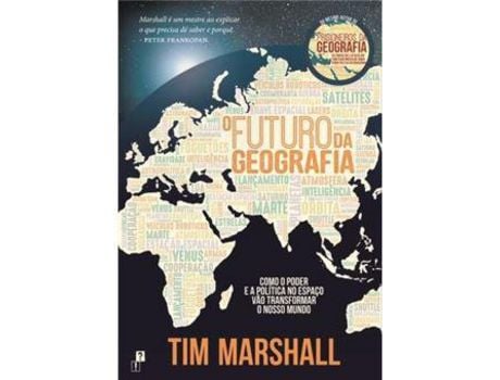 Livro O Futuro da Geografia de Tim Marshall ( Português )