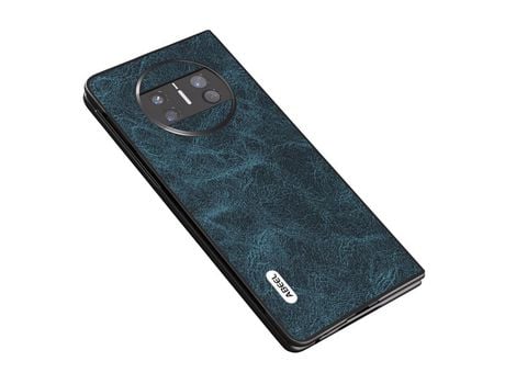 Capa para Huawei Mate X3 5G ABEEL de Pele Sintética - Azul