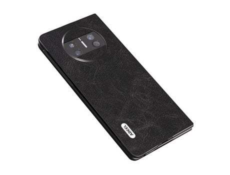 Capa para Huawei Mate X3 5G ABEEL de Pele Sintética - Preto