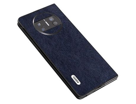 Capa para Huawei Mate X3 5G ABEEL de Pele Sintética - Azul