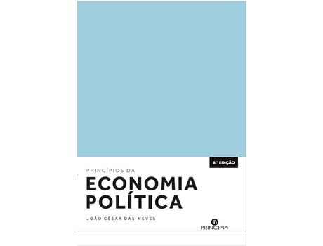 Livro Principios de Economia Politica de João César das Neves (Português)