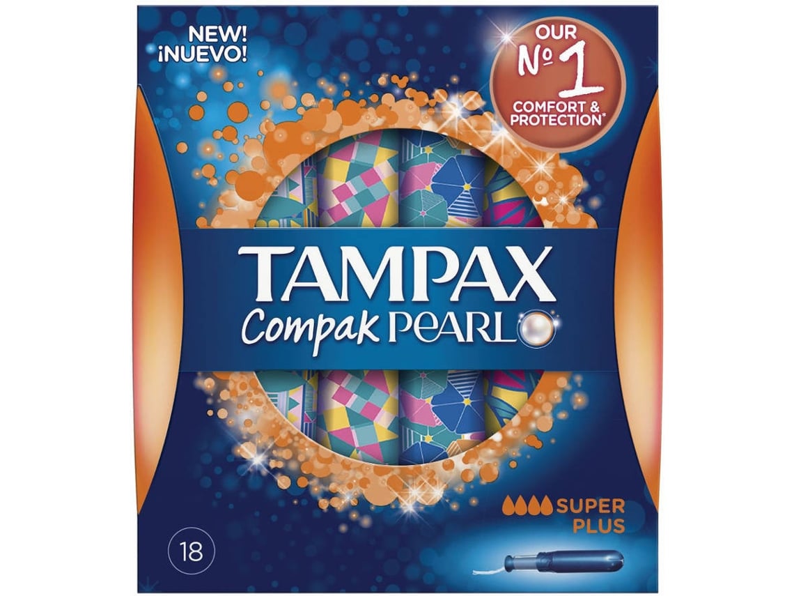 Tampões TAMPAX Pearl Super Plus