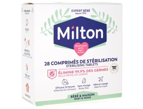 28 Comprimidos de Esterilização MILTON