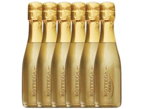 Espumante BOTTEGA GOLD Bottega Gold Glera Brut Prosecco Reserva (0.2 L - 6 unidades)