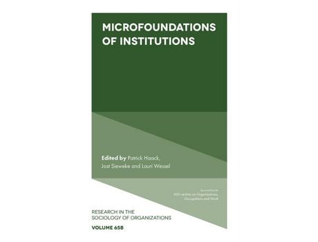 Livro Livro Microfoundations of Institutions de Vários Autores (Inglês) de Patrick Haack, Jost Sieweke, Lauri Wessel ( Inglês )