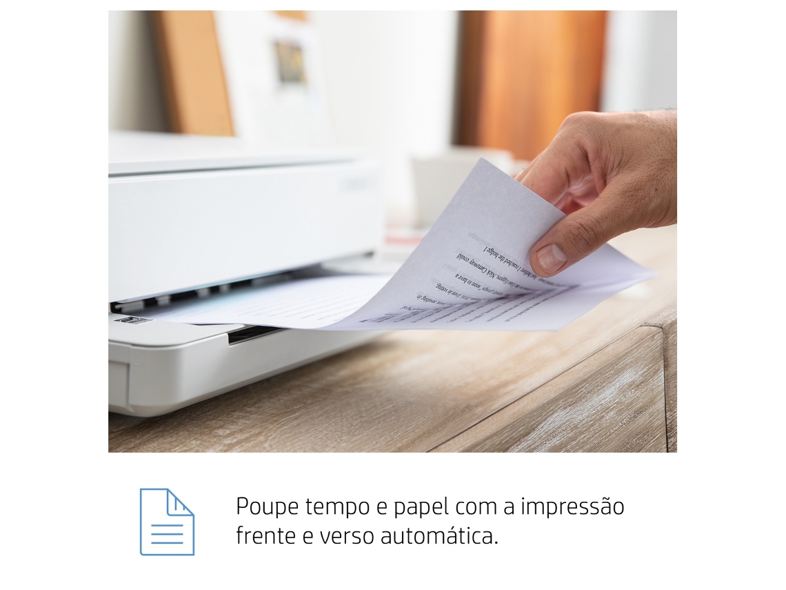 HP ENVY 6030e Multifunções a Cores Wifi + 6 Meses de Impressão Instant Ink  com HP+