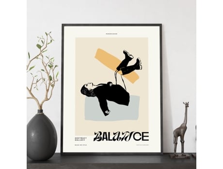 Póster Artemante NACNIC Pop. Ilustrações artísticas modernas confiantes para decoração de interiores.