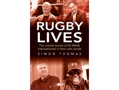 Livro Rugby Lives de Simon Thomas (Inglês)