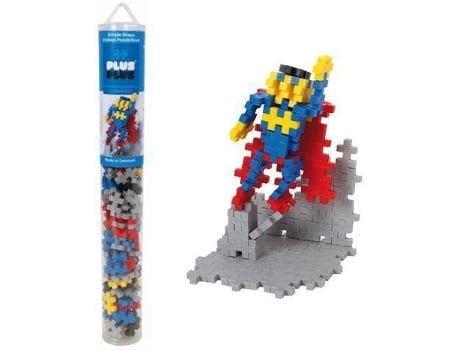 Blocos de Construção PLUS PLUS Super heroi (100 Peças)