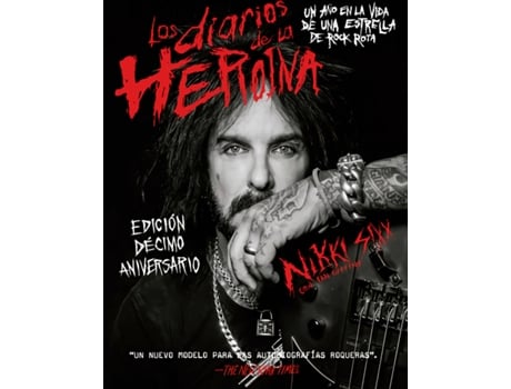 Livro Los Diarios De La Heroína de Nikki Sixx (Espanhol)