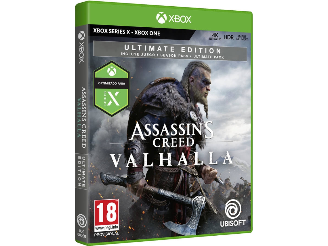 Jogo Xbox One Assassins Creed Valhalla Ultimate Edition Wortenpt