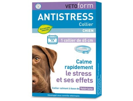 Coleira anti-stress para Cão 1 coleira VETOFORM