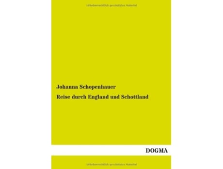 Livro Reise Durch England Und Schottland German Edition de Johanna Schopenhauer (Alemão)