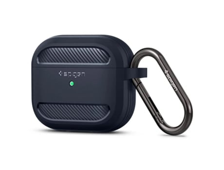 Capa SUNMOSTAR Airpods 3 2021 Shell Rugged Armor cinza carvão