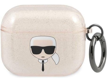 Capa Apple Airpods 3 KARL LAGERFELD (Dourado)