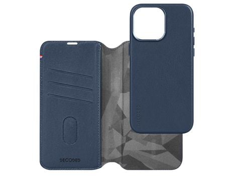 Capa para iPhone 15 Pro DECODED Pele Azul