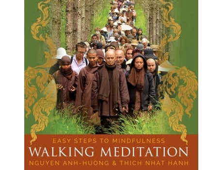 Livro walking meditation de thich nhat hanh,nguyen anh-huong (inglês)