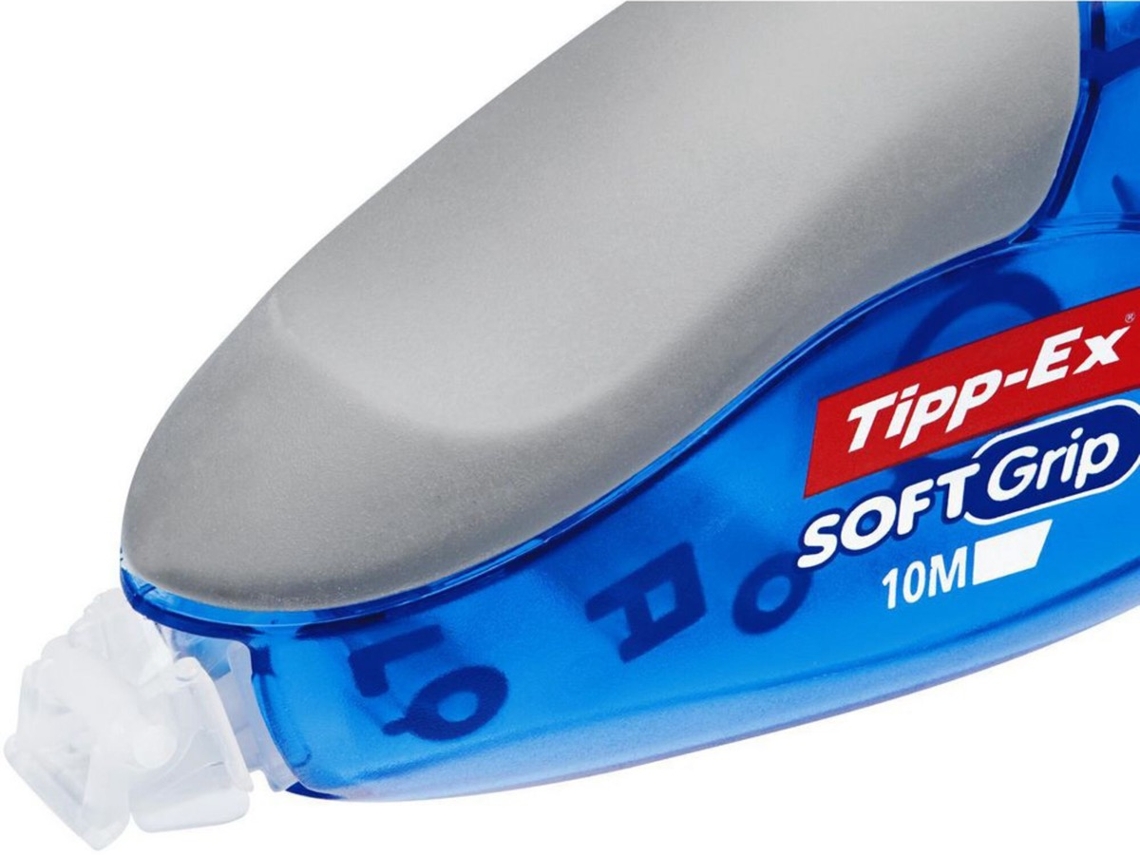 Corretor TIPP-EX Soft Grip (Azul)