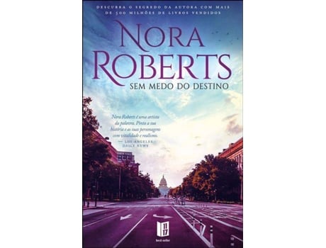 Livro Sem Medo do Destino de Nora Roberts (Português)