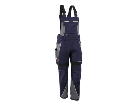 Calças de Trabalho QUALITEX WORKWEAR Iron Tecido Misturado (Azul e Cinzento - Tam: 90)