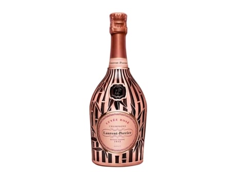 Espumante rosé LAURENT PERRIER Cuvée Rose Metal Jacket Bambú Pinot Preto Champanhe (0.75 L - 1 Unidade)