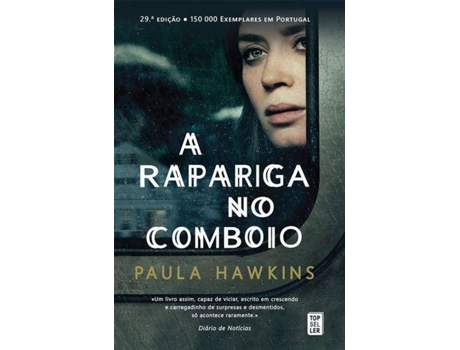 Livro A Rapariga no Comboio de Paula Hawkins (Português - 2015)