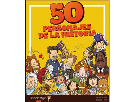 Livro 50 Personajes De La Historia de Susana Picos (Espanhol)