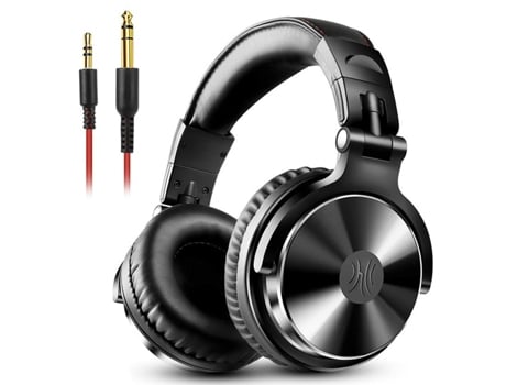 Auriculares ONEODIO Wired Professional Studio Pro Dj com MicroAuriculares Sobre a Orelha