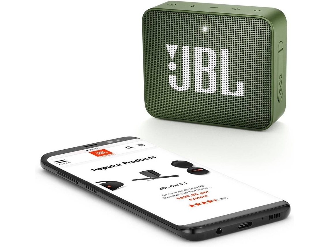 COLUNA JBL GO 2 VERDE