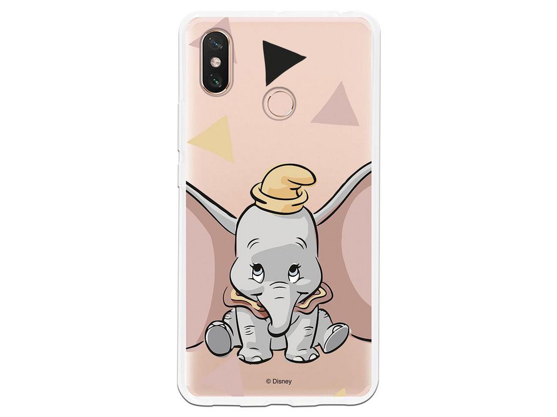 Capa para Xiaomi 11T Oficial da Disney Dumbo Silhueta Transparente - Dumbo