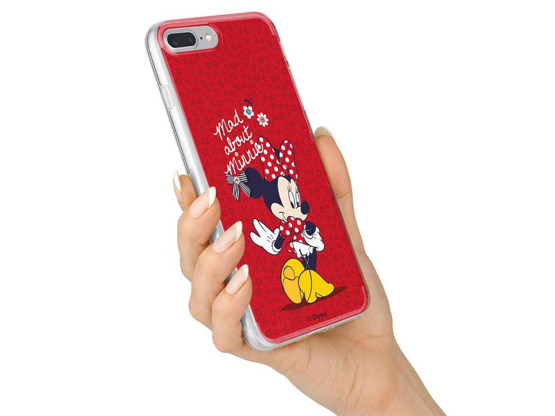 Capa para Xiaomi Redmi Note 10 5G Oficial da Disney Minnie Mad