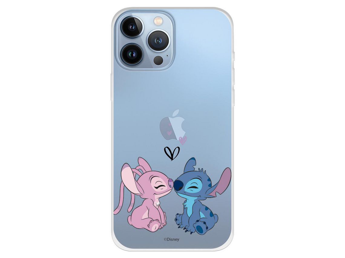 Capa Para Iphone 13 Pro Max Oficial Da Disney Angel And Stitch Beijo Lilo And Stitch Worten Pt