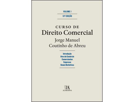 Curso De Direito Comercial - Vol. I 13 Ed