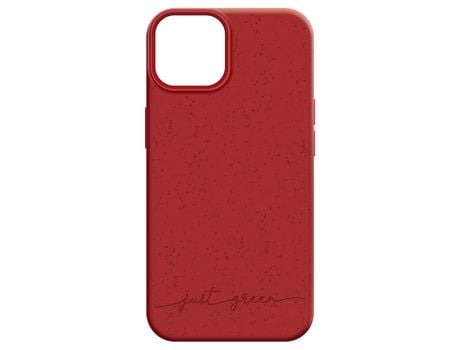 Capa para iPhone 13 JUST GREEN vermelho reciclável