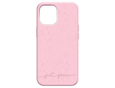 Capa para iPhone 12 Mini JUST GREEN rosa reciclável