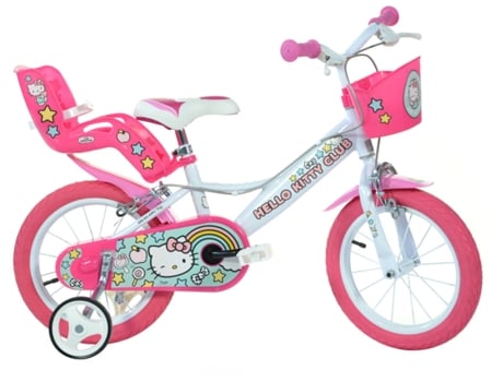 Bicicleta HELLO KITTY Branco (Idade Mínima: 5 anos - 16')