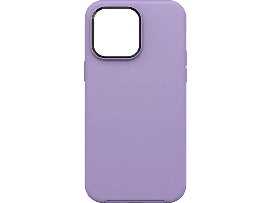 Capa iPhone 14 Pro Brilhantes Cordão Lilás