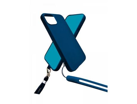 Capa de Silicone Premium - Azul para Apple iPhone 14 Pro Max  - Interior 100% Microfibra