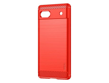 Capa para Google Pixel 6A MOFI BACK-MOFCA-RD-PX6A Vermelho