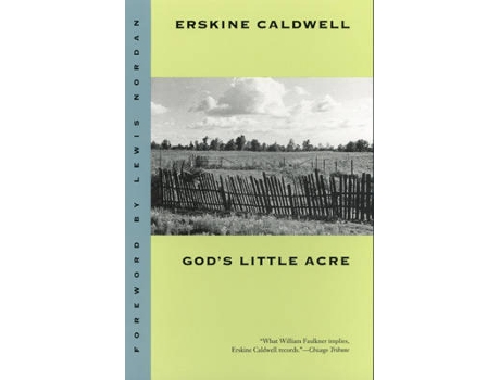 Livro god's little acre de erskine caldwell (inglês)