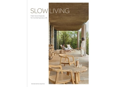 Livro Slow Living de Daniela Santos (Inglês - Capa Dura)